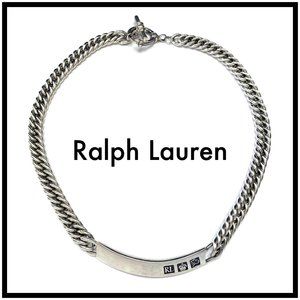 Ralph Lauren Vintage Sterling Choker Necklace